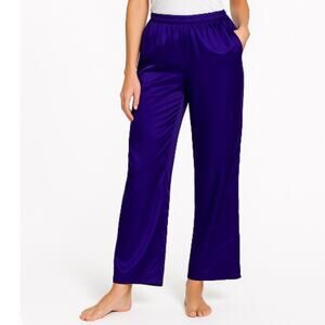 VICTORIA’S SECRET VINTAGE Purple Satin Pajama Pants Size Medium